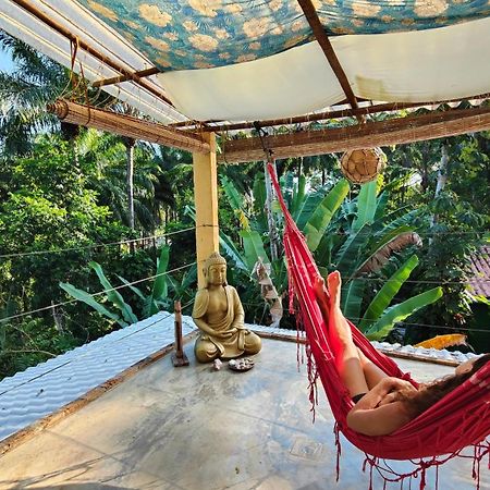 Eco Hostel Bosque Di Barro Velha Boipeba Extérieur photo