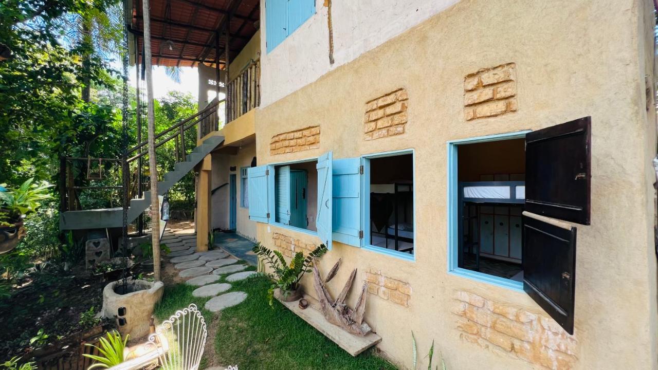 Eco Hostel Bosque Di Barro Velha Boipeba Extérieur photo