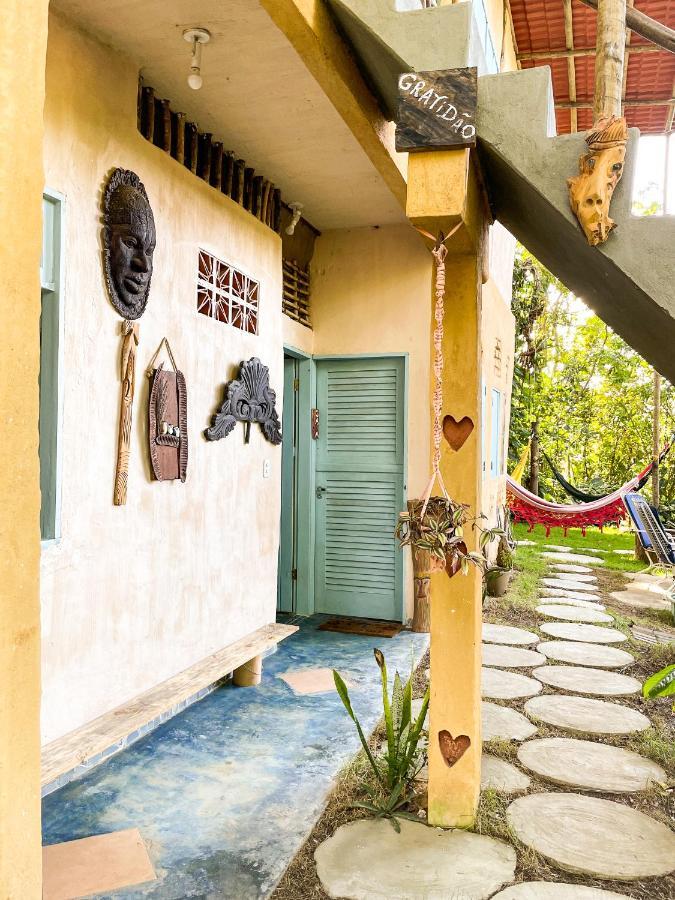 Eco Hostel Bosque Di Barro Velha Boipeba Extérieur photo