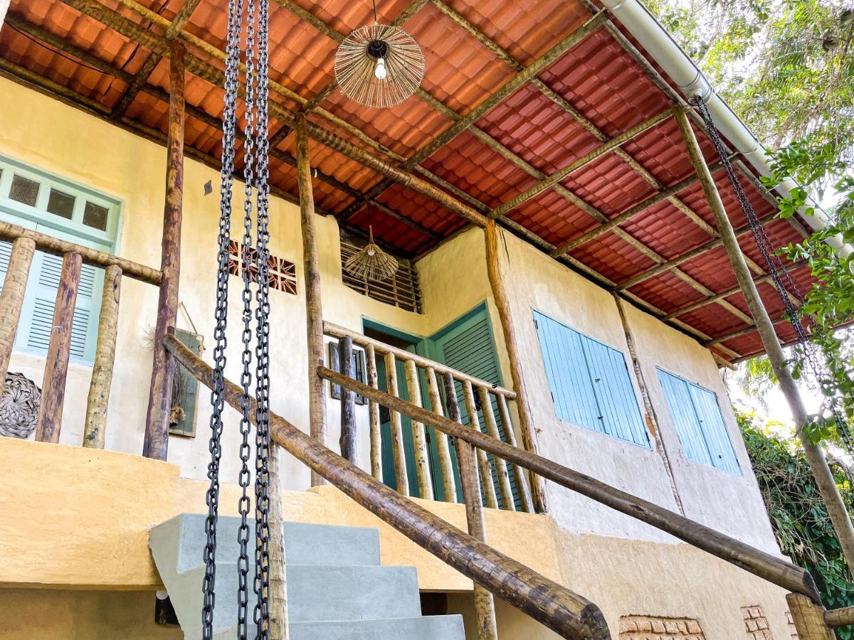 Eco Hostel Bosque Di Barro Velha Boipeba Extérieur photo