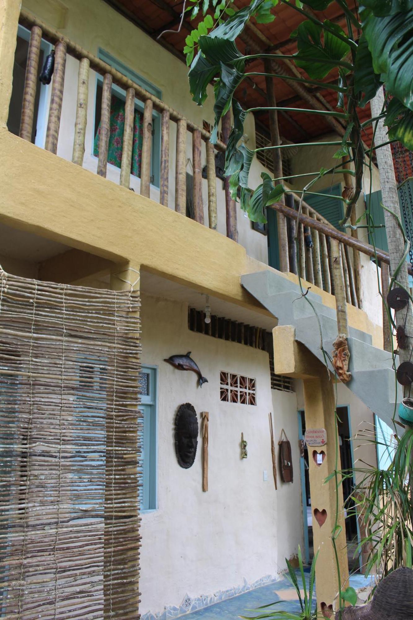 Eco Hostel Bosque Di Barro Velha Boipeba Extérieur photo
