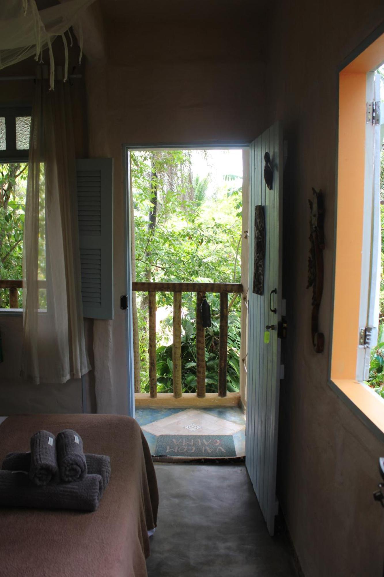 Eco Hostel Bosque Di Barro Velha Boipeba Extérieur photo