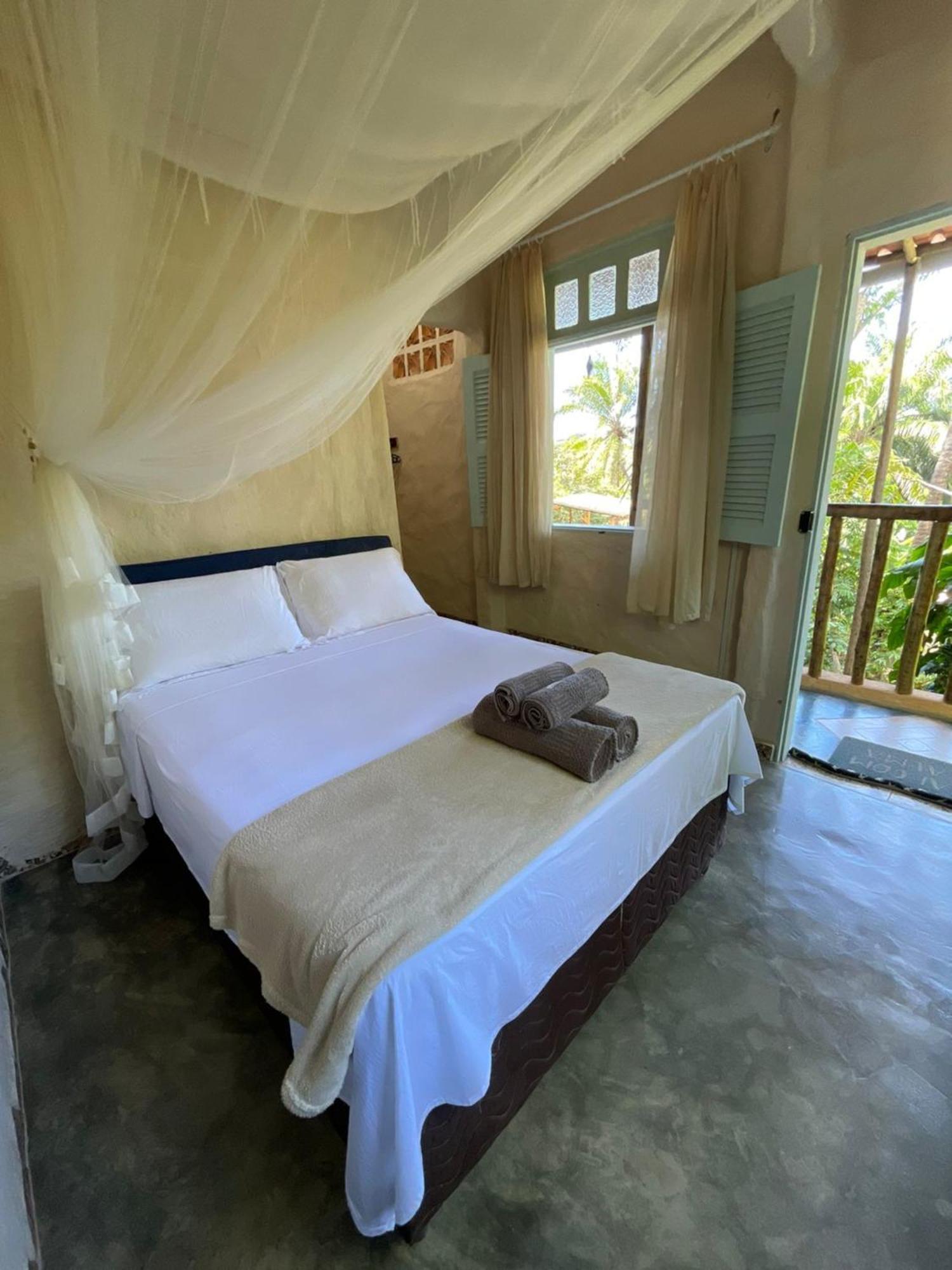 Eco Hostel Bosque Di Barro Velha Boipeba Extérieur photo