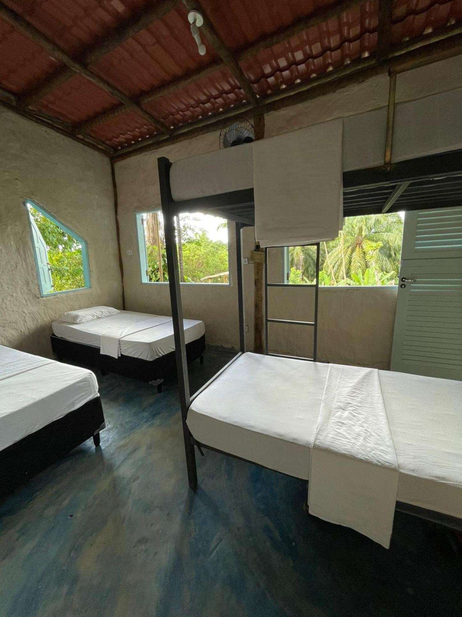 Eco Hostel Bosque Di Barro Velha Boipeba Extérieur photo